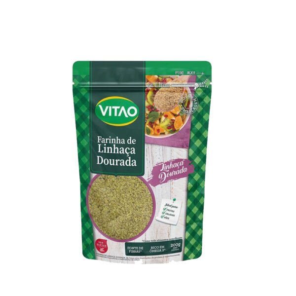 Farinha de Linhaça Dourada 200g - Vitao