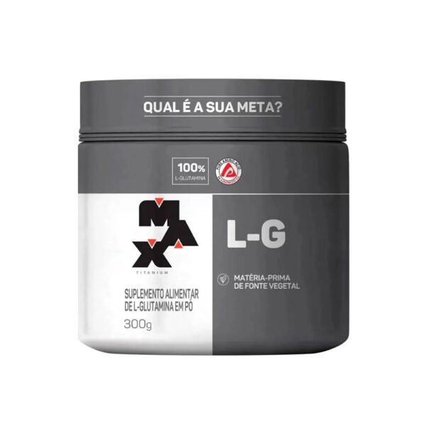 L G  Glutamina 300g - Max Titanium