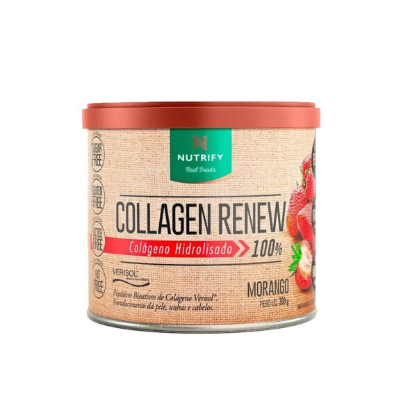 Collagen Renew Morango 300g -  Nutrify