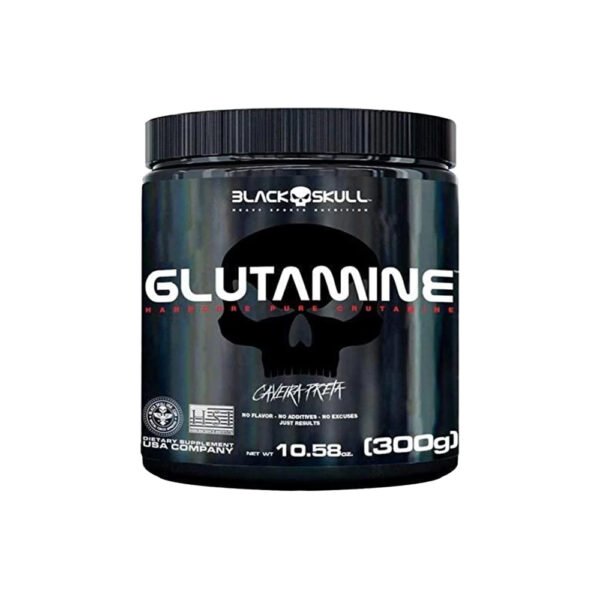 Glutamine Turbo 300g - Black Skull