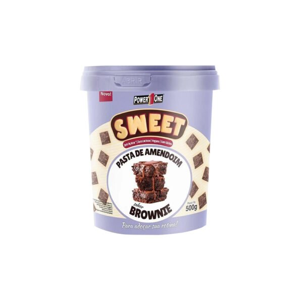 Pasta de Amendoim Sweet Brownie 500g - Power One