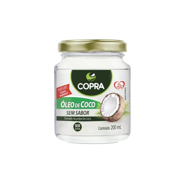 Oleo De Coco Sem Sabor  200 Ml - Copra