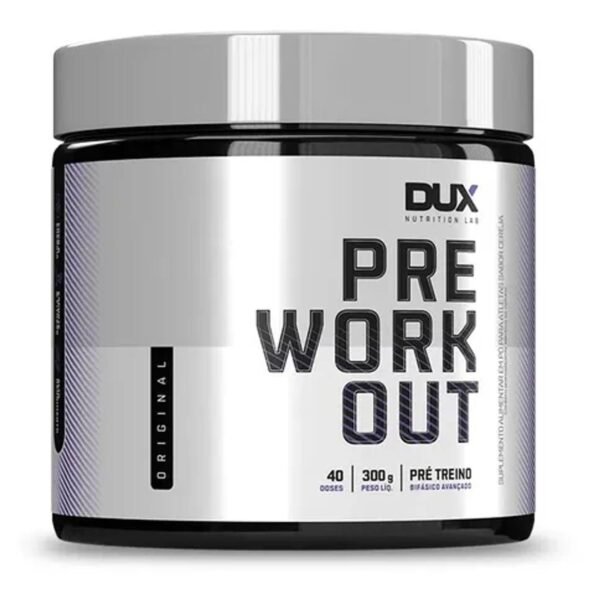 Pre Workout Original Guaraná Pote 300g - Dux Nutrition