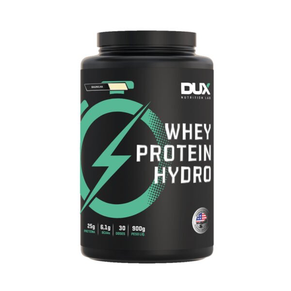 Whey Protein Hydro Baunilha Pote 900g - Dux Nutrition