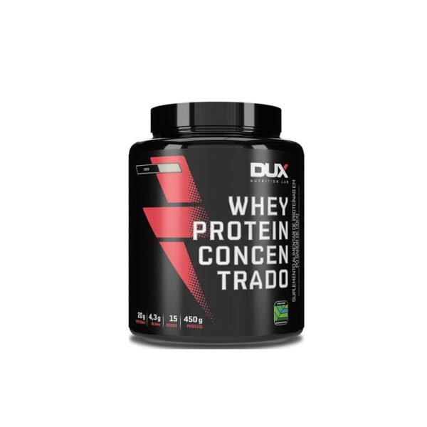 Whey Protein Concentrado Coco  Pote 450g  - Dux Nutrition