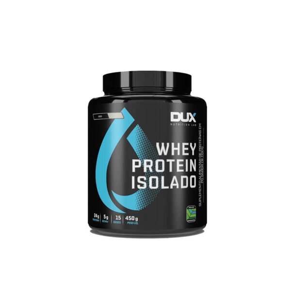 Whey Protein Isolado Coco Pote 450g - Dux Nutrition