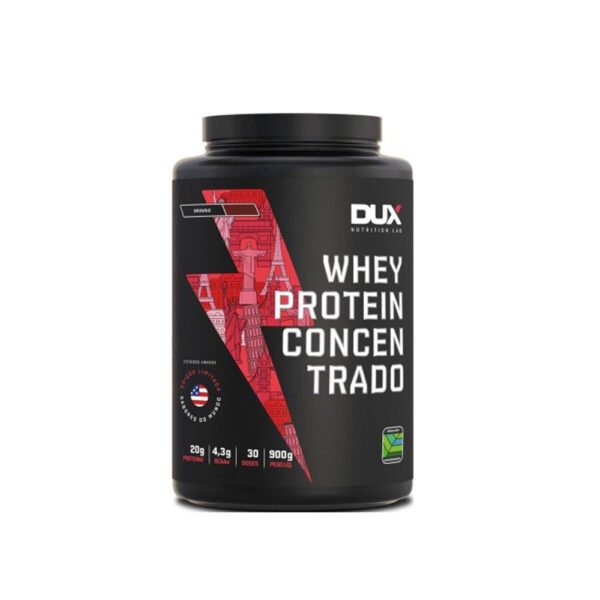 Whey Protein Concentrado Brownie Pote 900g - Dux Nutrition