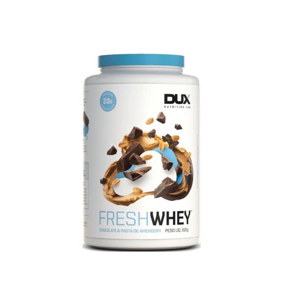 Fresh Whey Chocolate e Pasta amend Pote 900g - Dux Nutrition