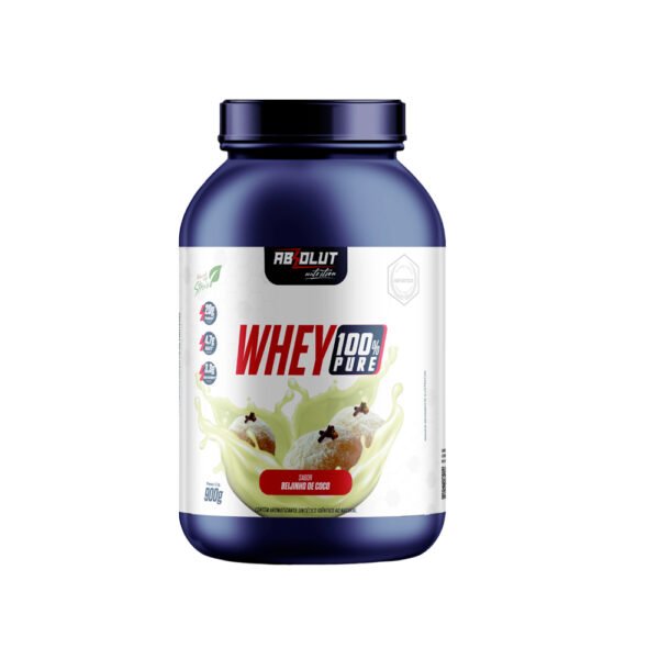 Whey Concentrado Beijinho 900g - Absolut Nutrition