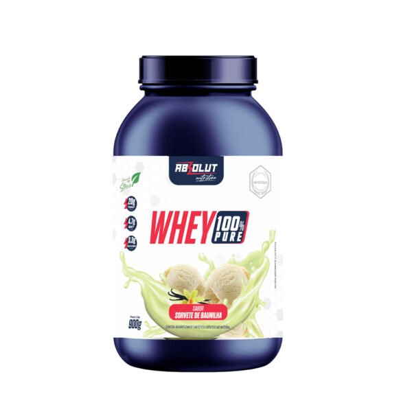 Whey Concentrado Sorvete de Baunilha 900g - Absolut Nutrition