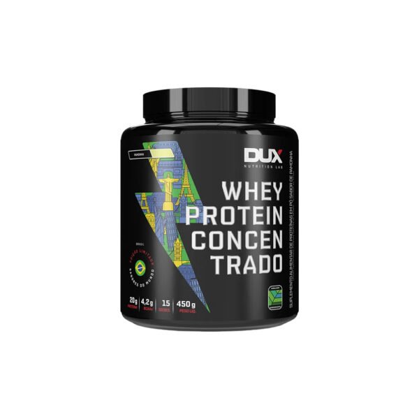 Whey Protein Concentrado Pamonha Pote 450g - Dux Nutrition