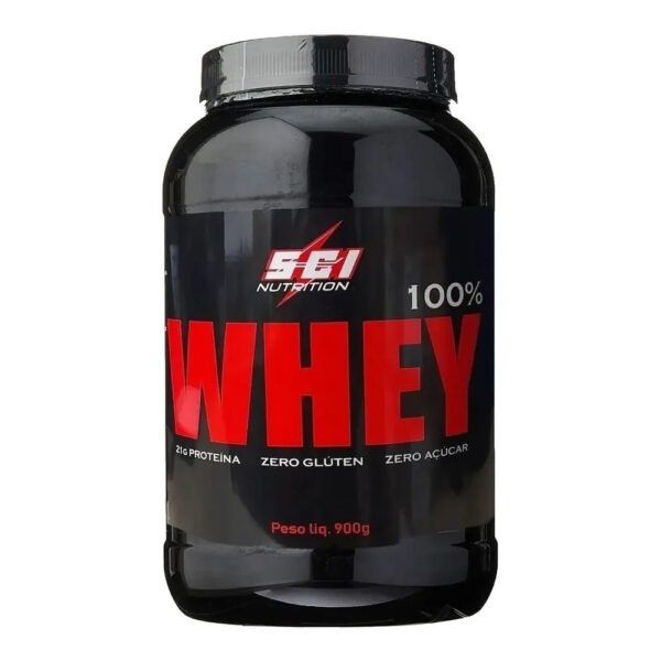 100% Whey 900g Morango - SCI