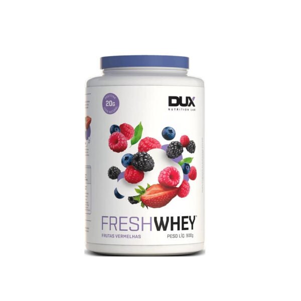 Fresh Whey Frutas Vermelhas Pote 900g - Dux Nutrition
