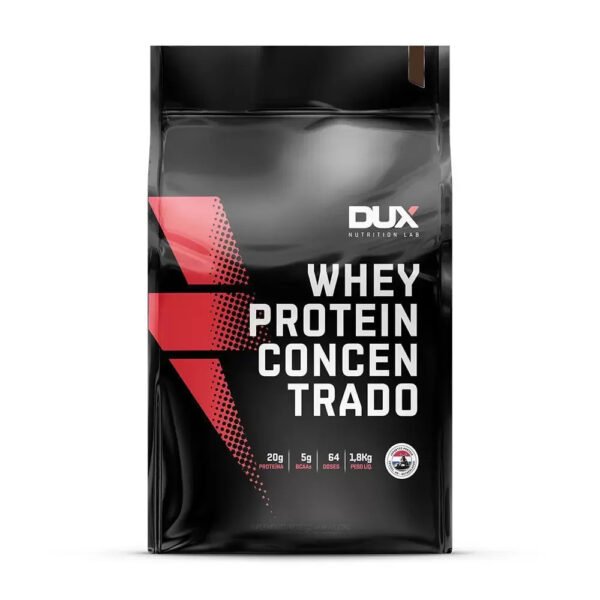 Whey Protein Concentrado Coco Pouch 1800g - Dux Nutrition