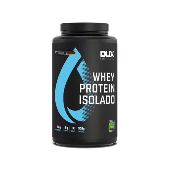 Whey Protein Isolado Chocolate Pote 900g - Dux Nutrition