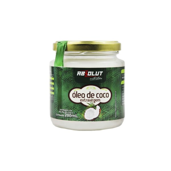 Óleo de Coco Extra Virgem 200ml - Absolut