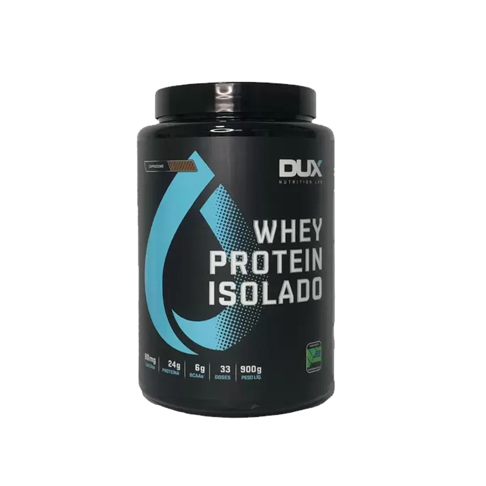 Whey Protein Isolado Cappuccino 900g – Dux Nutrition – Produtos