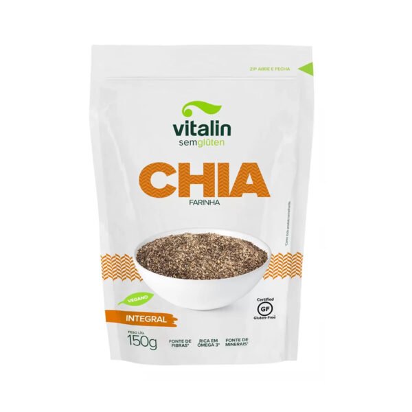 Chia Farinha Integral 150g - Vitalin