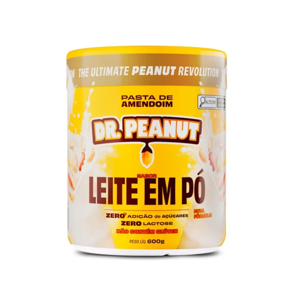 Pasta de Amendoim Leite em Po 600g - Dr Peanut