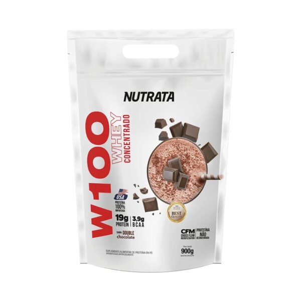 Whey 100% Refil Chocolate 900g - Nutrata