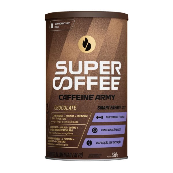 SuperCoffee Chocolate 380g - Caffeine Army