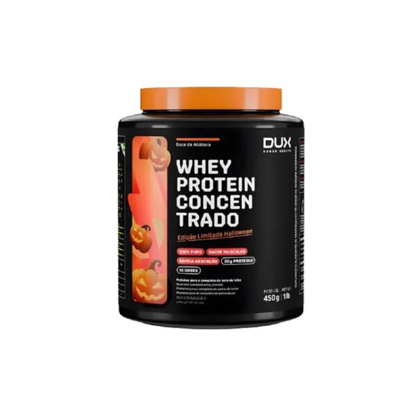 Whey Protein Concentrado Doce de Abobora Pote 450g - Dux Nutrition