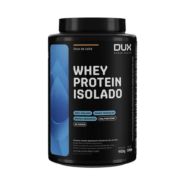 Whey Protein Dux Isolado 900g Doce de Leite - Dux Nutrition