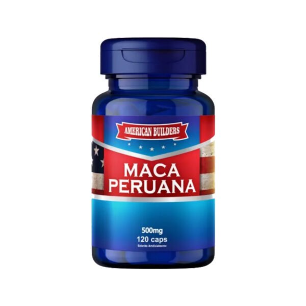 Maca Peruana 750mg 120 Caps - American Builders