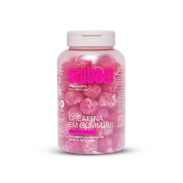 Creatina 60 gomas sabor Frutas Vermelhas - Guday