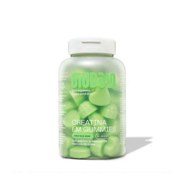 Creatina 60 gomas sabor Maça Verde - Guday