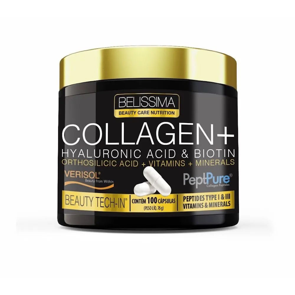 15384690318-beauty-collagem-protein-120-caps.jpg Collagen Hyaluronic 120 Caps - Belissima - Imagem 1