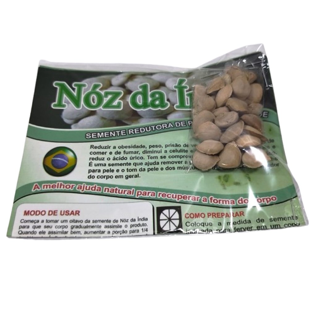 15464249064-noz-semente-com-30.jpeg Noz da Índia pct 30 sementes c/ casca - Semente Original - Imagem 1