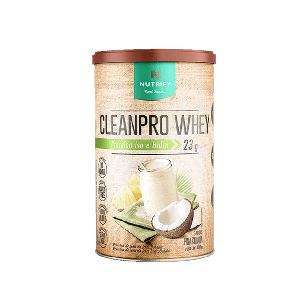 15203708774-cleanpro-pina-colada-450g.jpg Cleanpro Pro Pina colada 450g - Nutrify - Imagem 1