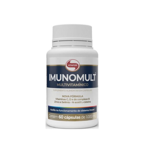 Imunomult Multivitaminico 60 Caps 1g - Vitafort
