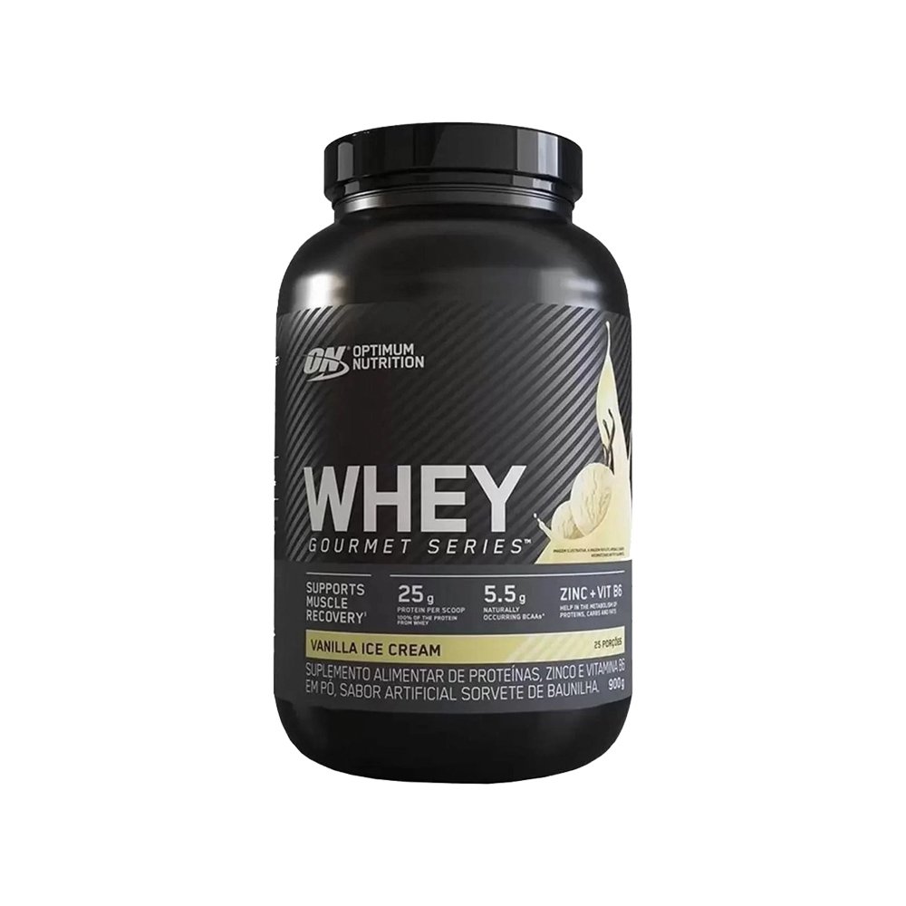 15185628659-whey-gourtmet-baunilha-900g-optimum-nutrition.jpg Whey Gourtmet Baunilha 900g - Optimum Nutrition - Imagem 1