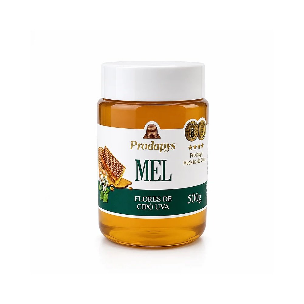 15589405574-mel-prodapys-cipo-uva-500g-1000x1000-1.jpg Mel Flores de Cipo Uva 500G - Prodapys - Imagem 1