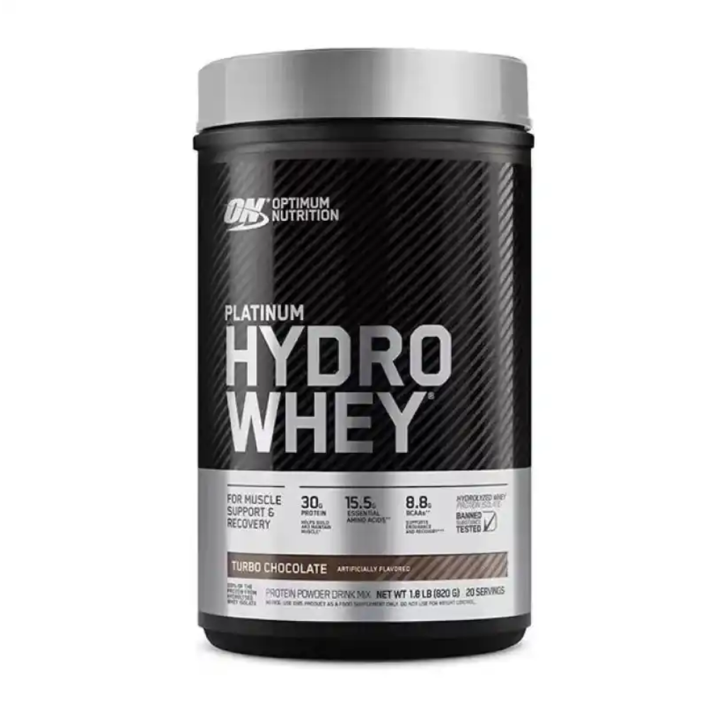 15591413451-platinum-hydro-1000x1000-3.png Whey Platinum Hydro Chocolate 820g - Optimum Nutrition - Imagem 1