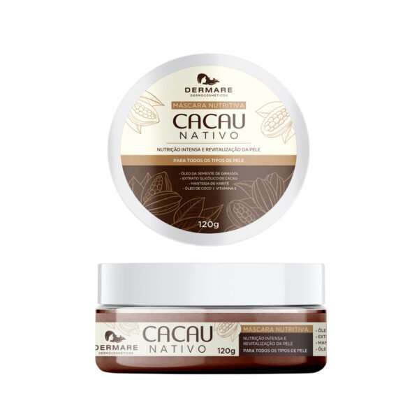 Máscara Nutritiva Cacau Nativo 120g - Dermare