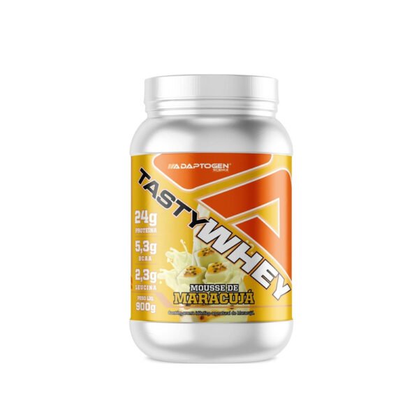 Tasty Whey Mousse de Maracuja 900g - Adaptogen Science